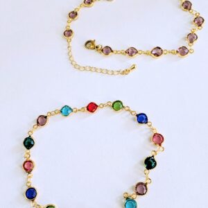 Duo (2) Ankle Bracelet Set