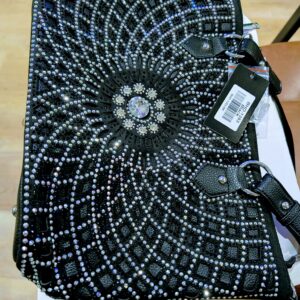 Diamond Encrusted Over The Shoulder Bling Handbag