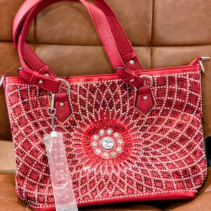 Bling Layer Designer Tote Handbag