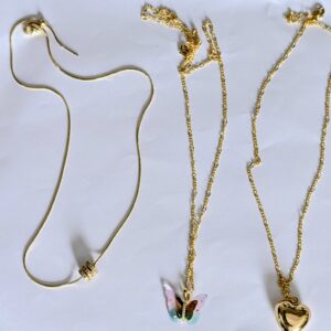 Gold necklaces pendants